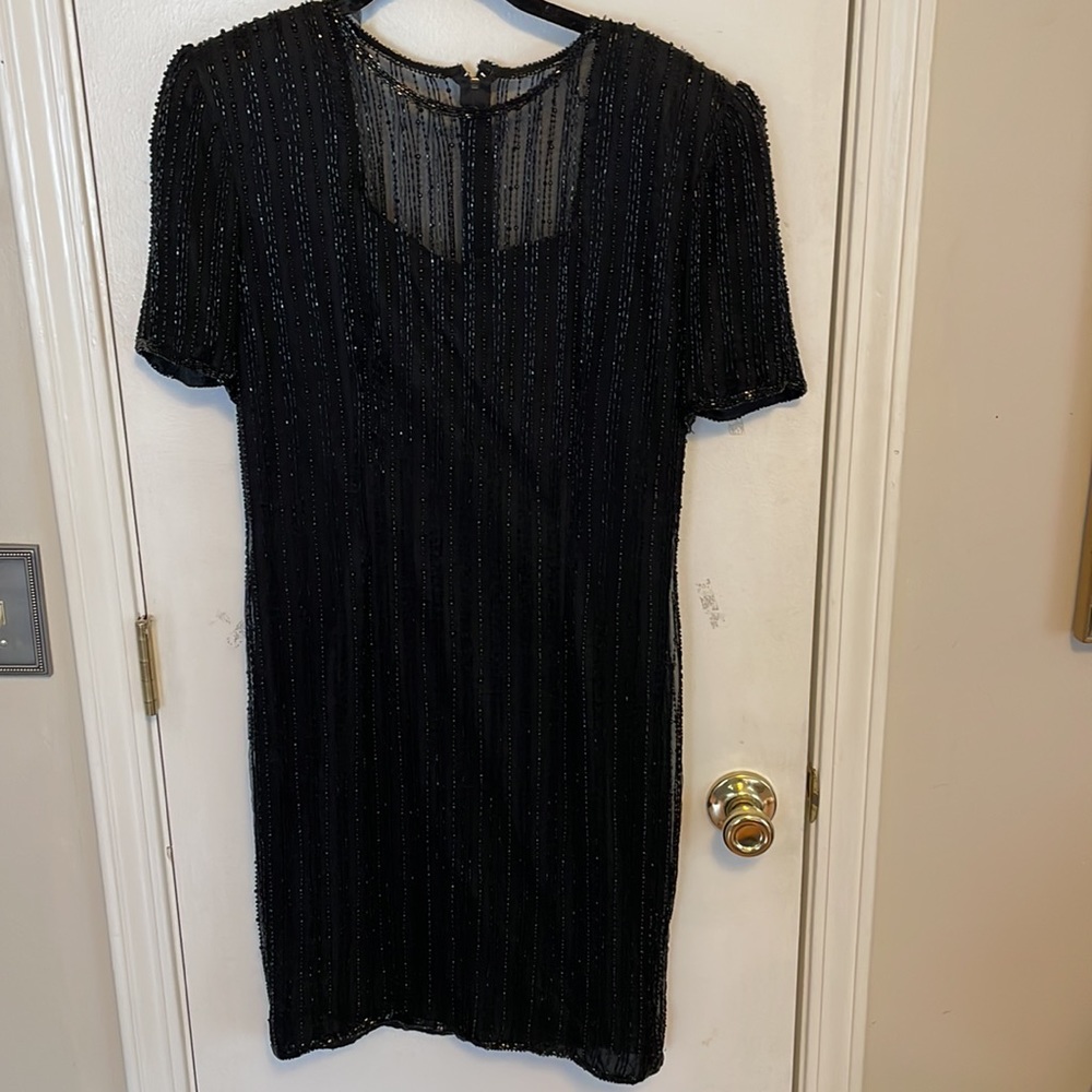 Vintage beaded cocktail dress